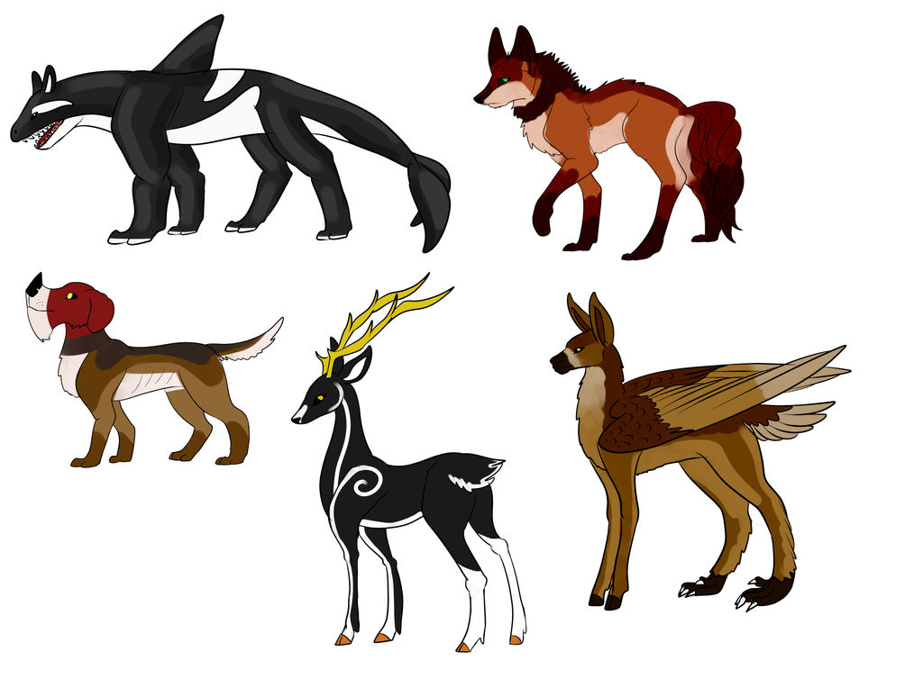 Random mythical creatures by Cyclone62 on DeviantArt