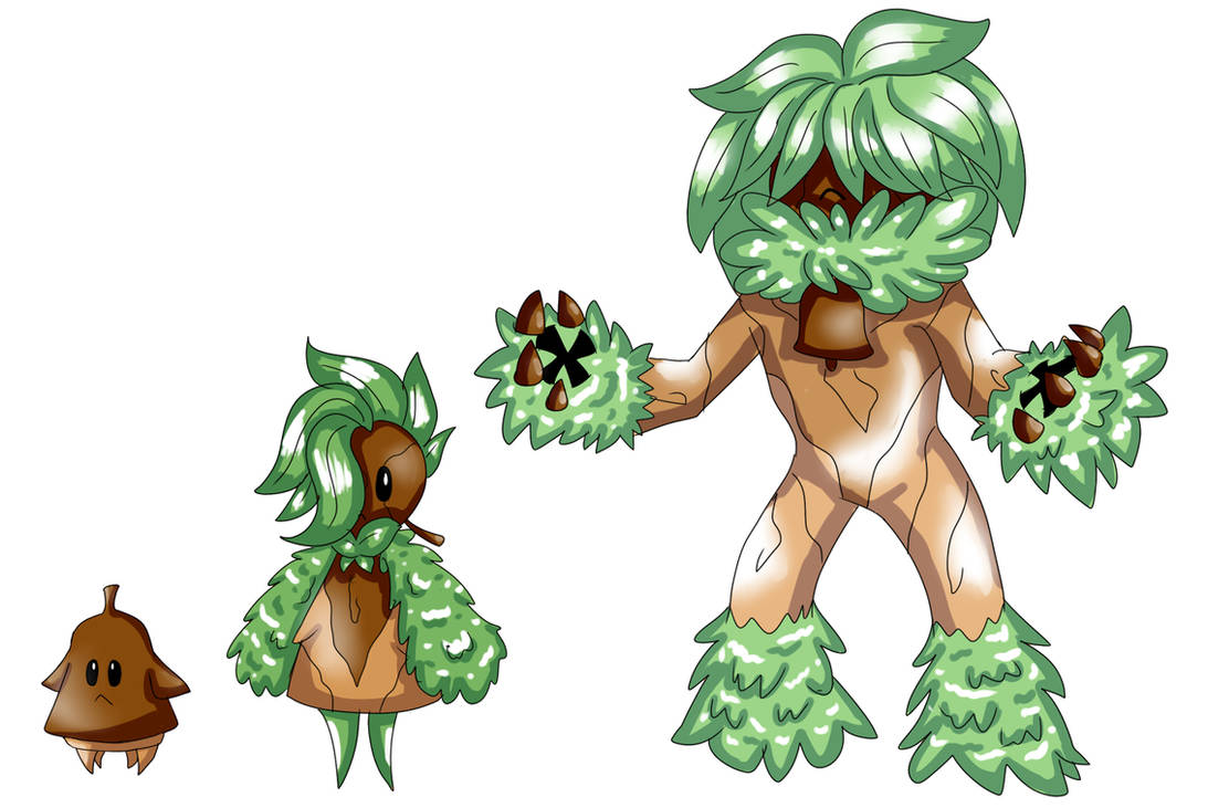 Tree Pokemon Evolved eucalyptus tree pokemon by Cyclone62 on DeviantArt