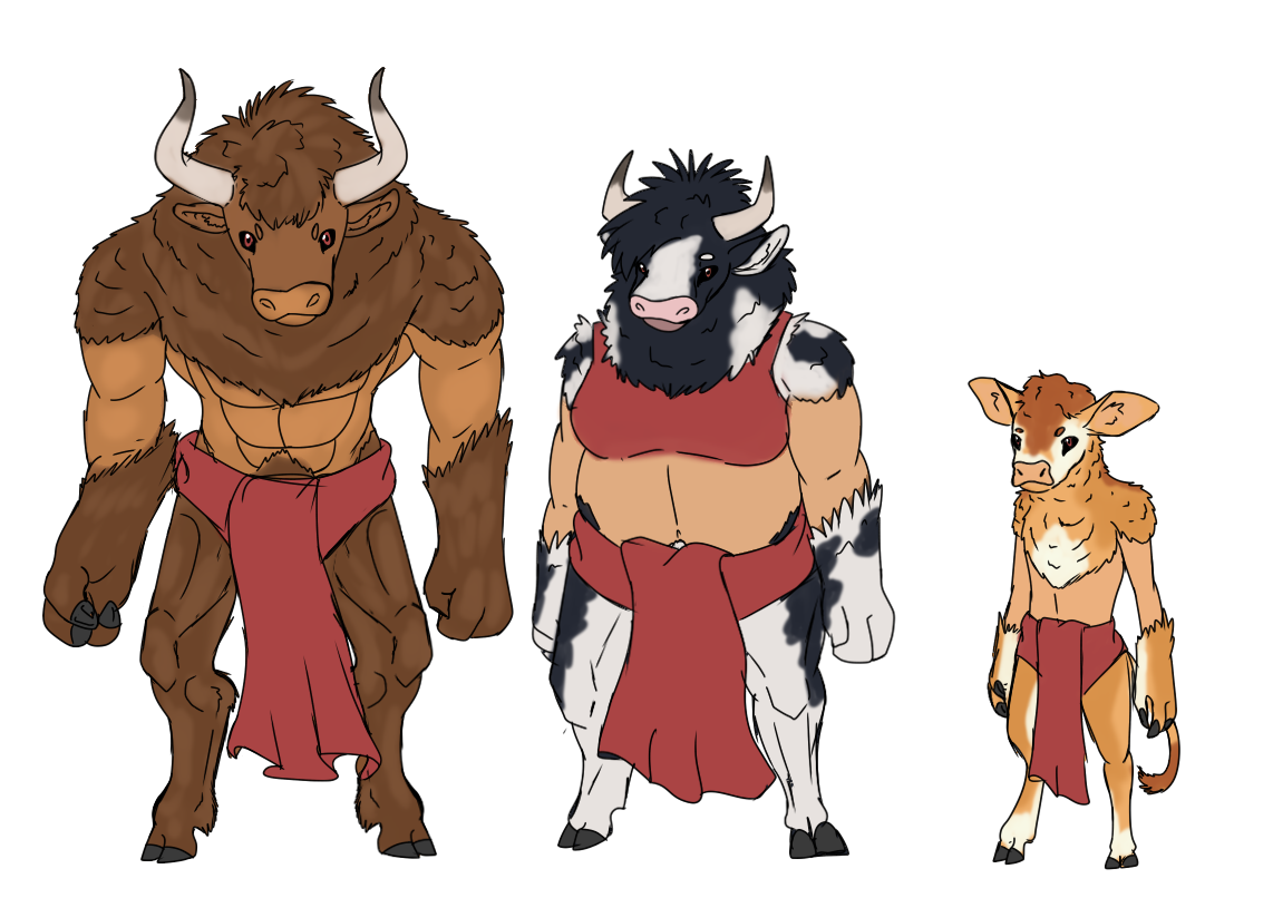 Minotaurs by Cyclone62 on DeviantArt