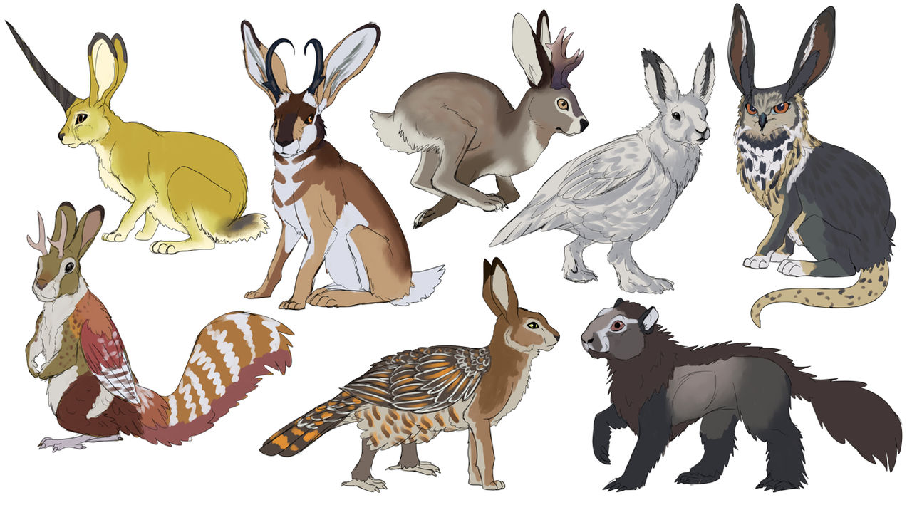 Mythical rabbits by Cyclone62 on DeviantArt