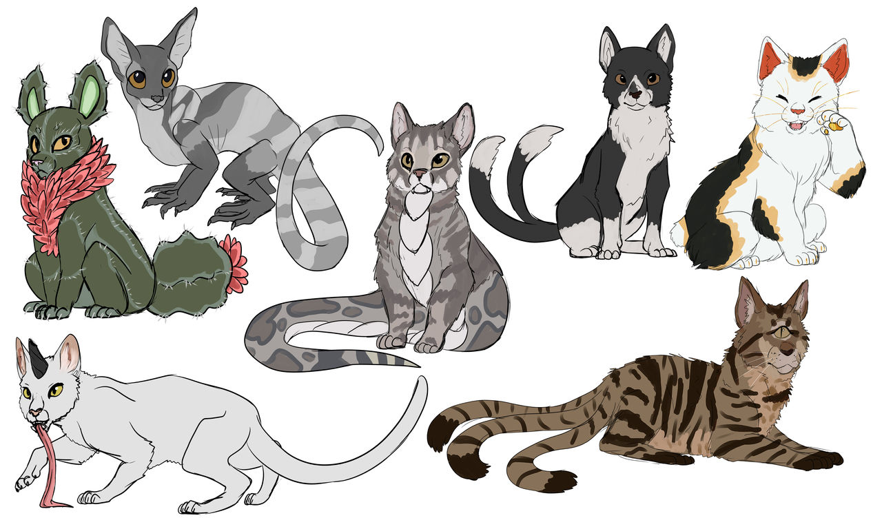 mythical Cats by Cyclone62 on DeviantArt