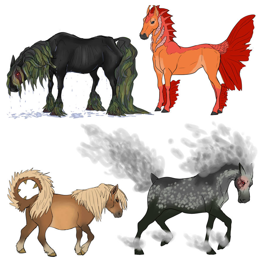 Mythical Horses 2 By Cyclone62 On DeviantArt mythical-horses-2-by-cyclone62-on-deviantart