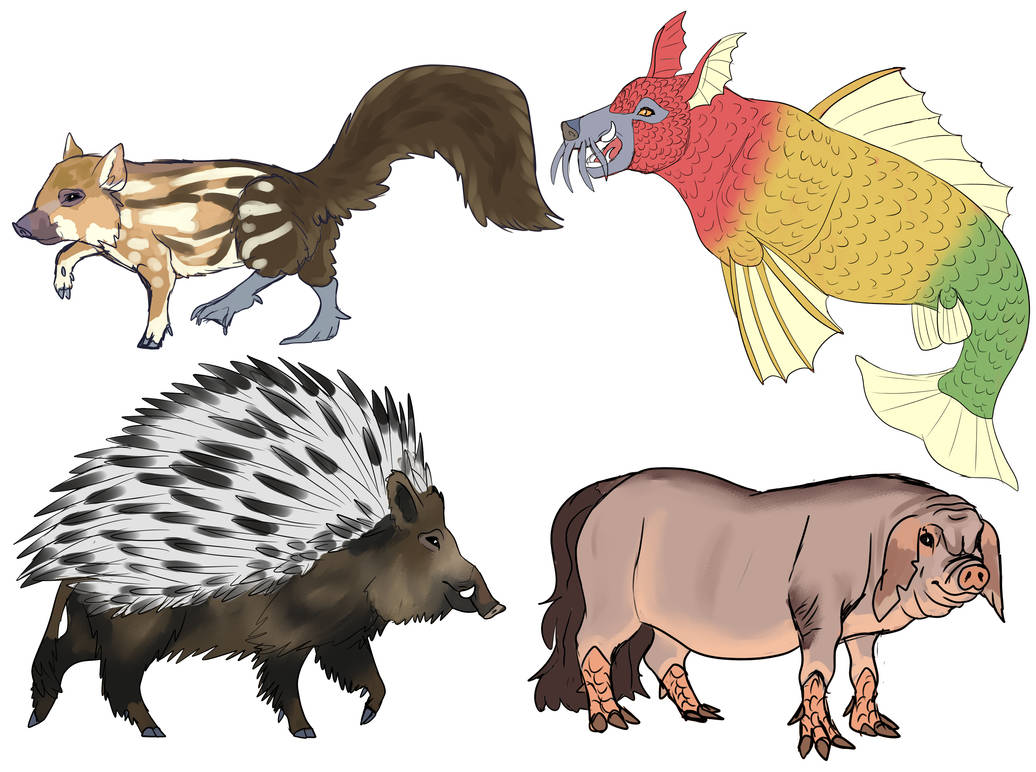 Pig mythical creatures by Cyclone62 on DeviantArt