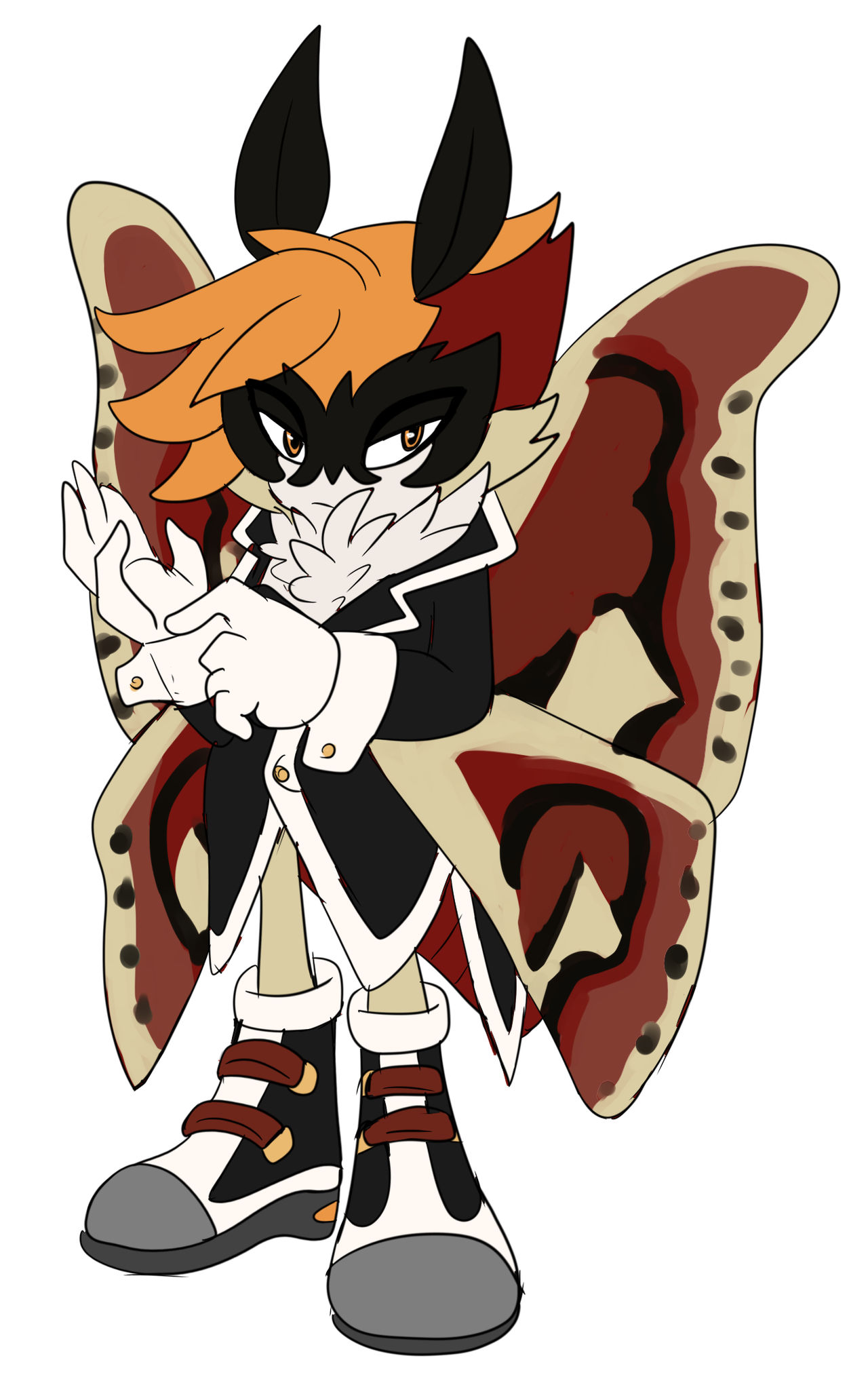 Sonic OC: Masquerade the moth by Cyclone62 on DeviantArt