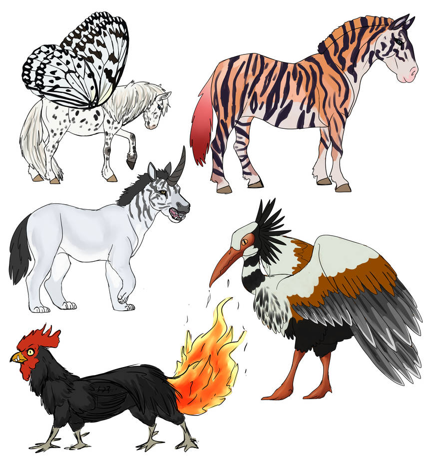 Random creatures by Cyclone62 on DeviantArt