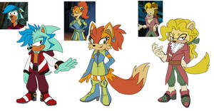 Sonic underground characters reimagined