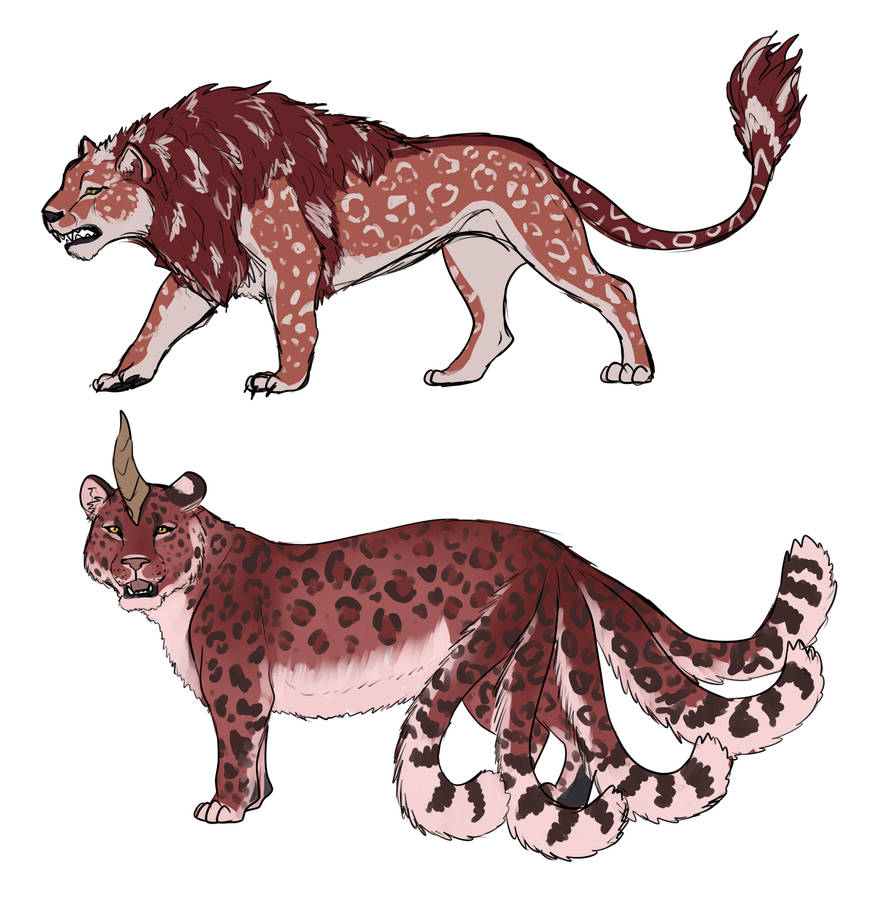 Alien Leopard Mythical Leopards by Cyclone62 on DeviantArt