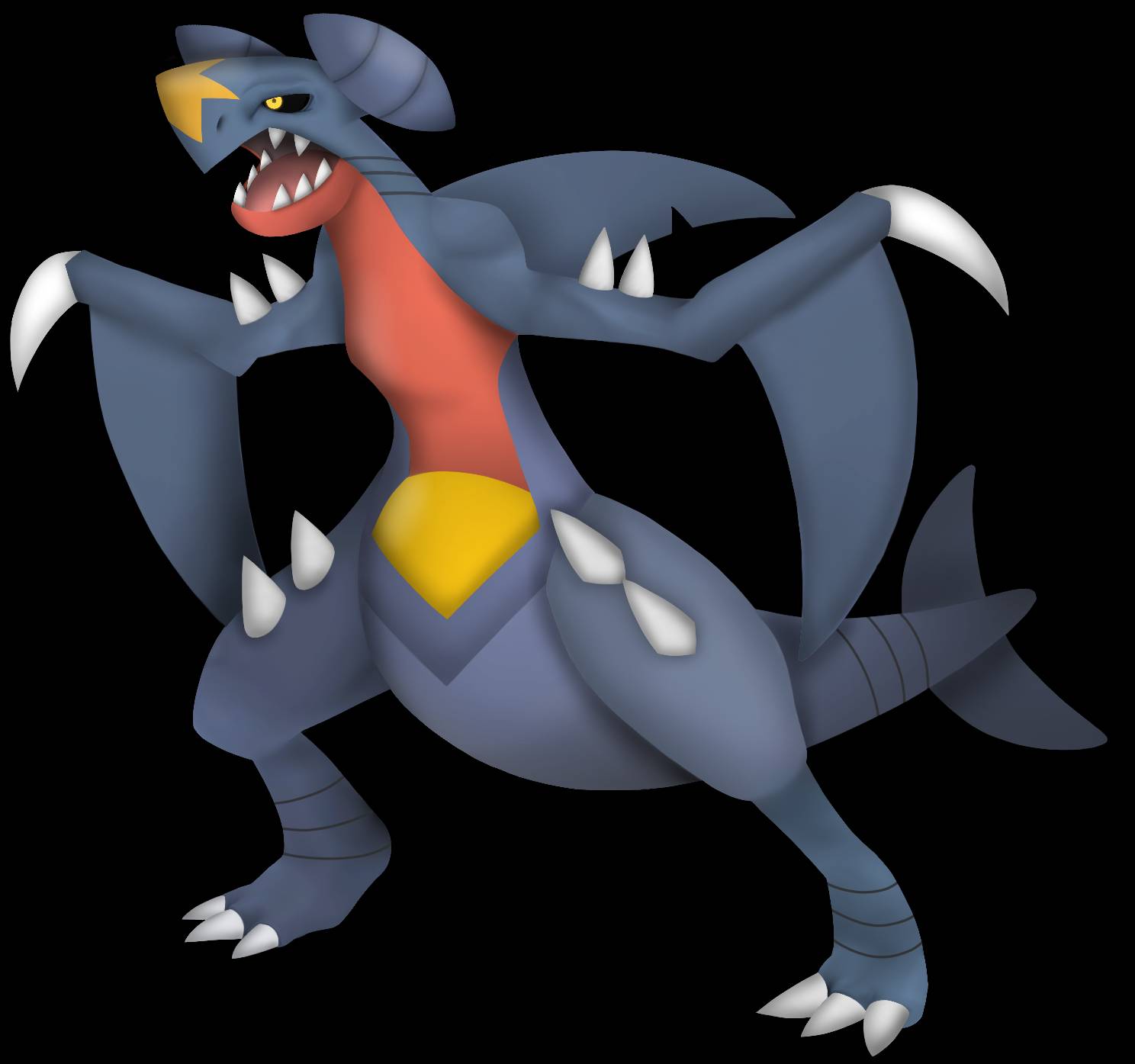 Gar5chomp Garchomp by PolarOpposite44 on DeviantArt