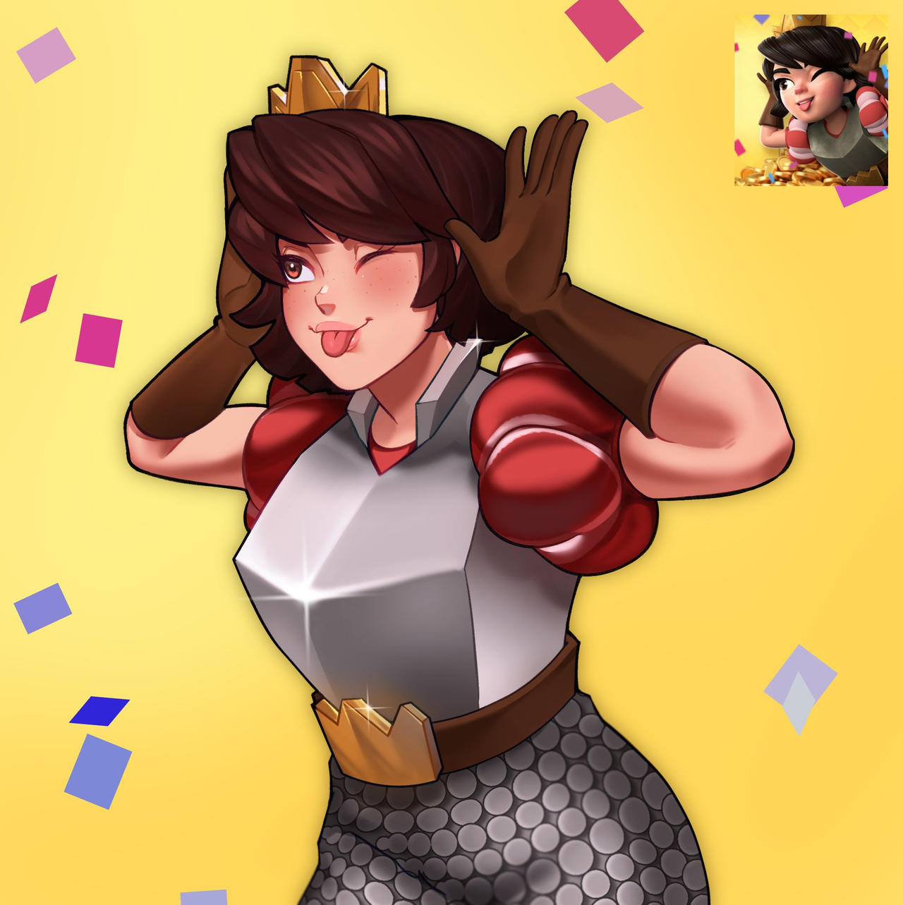 Clash Royale R63 Clash Royale FanArt - Princess by TubbieGordito on DeviantArt