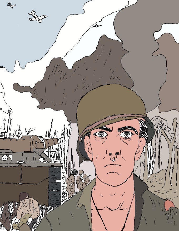 Thousand Yard Stare By Skeleten2005 On DeviantArt thousand-yard-stare-by-skeleten2005-on-deviantart