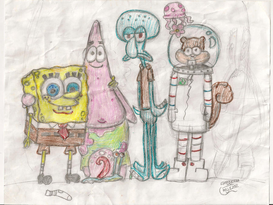 Spongebob Lizard Spongebob by spongycraz on DeviantArt