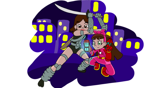 Space Patroller And Ninja