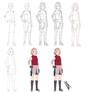 Step by step: Haruno Sakura