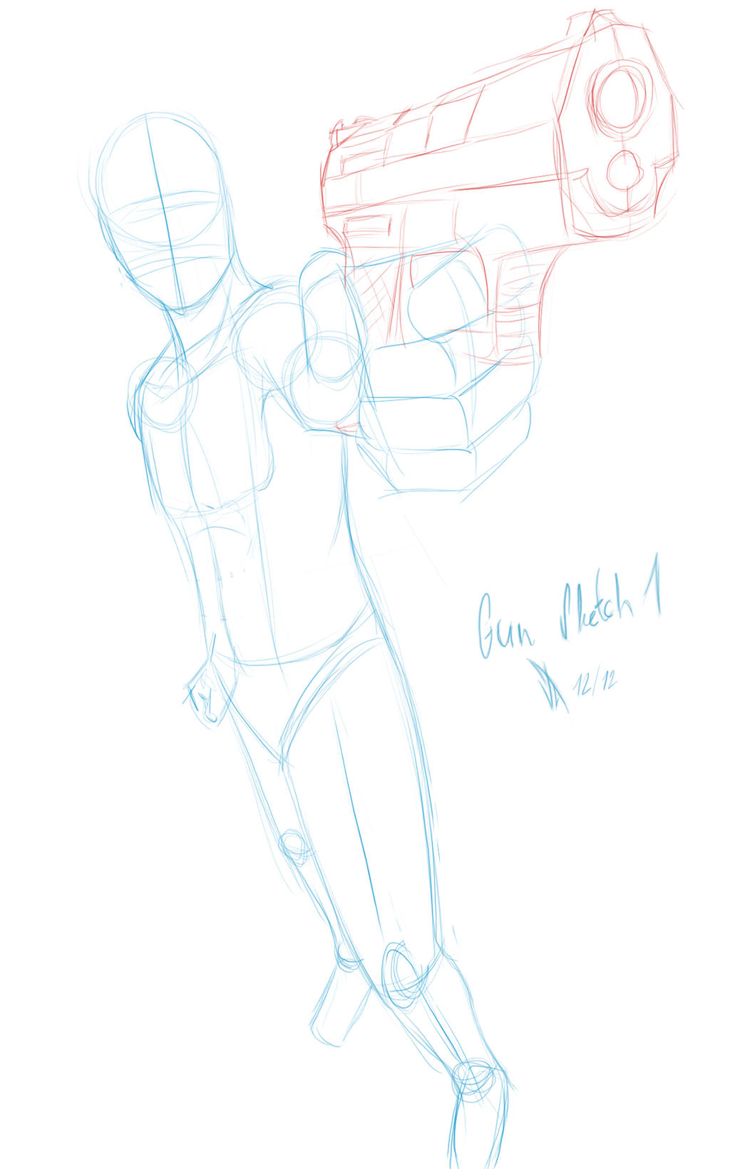 Gun Pose 1 By Johnny Wolf On Deviantart Gun Pose 1 By Johnny Wolf On Deviantart