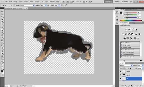 WIP GSD Pup