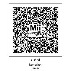 Kendrick Lamar (rapper) QR code by deadly-cupcake on DeviantArt