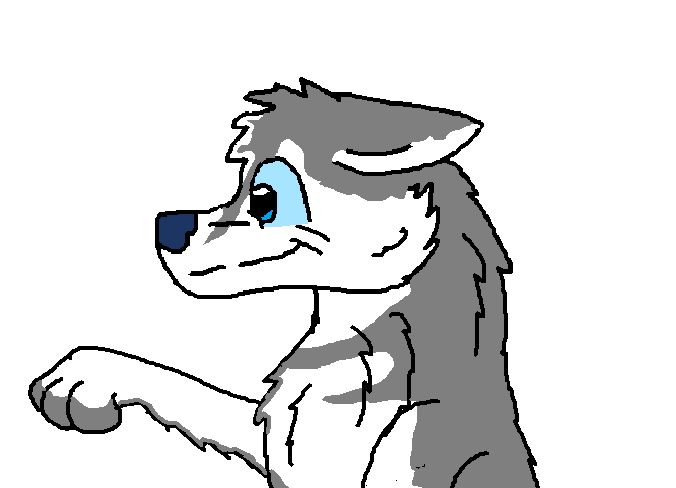 Mishka The Talking Husky fanart