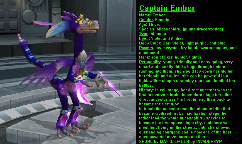 Captain Ember referance