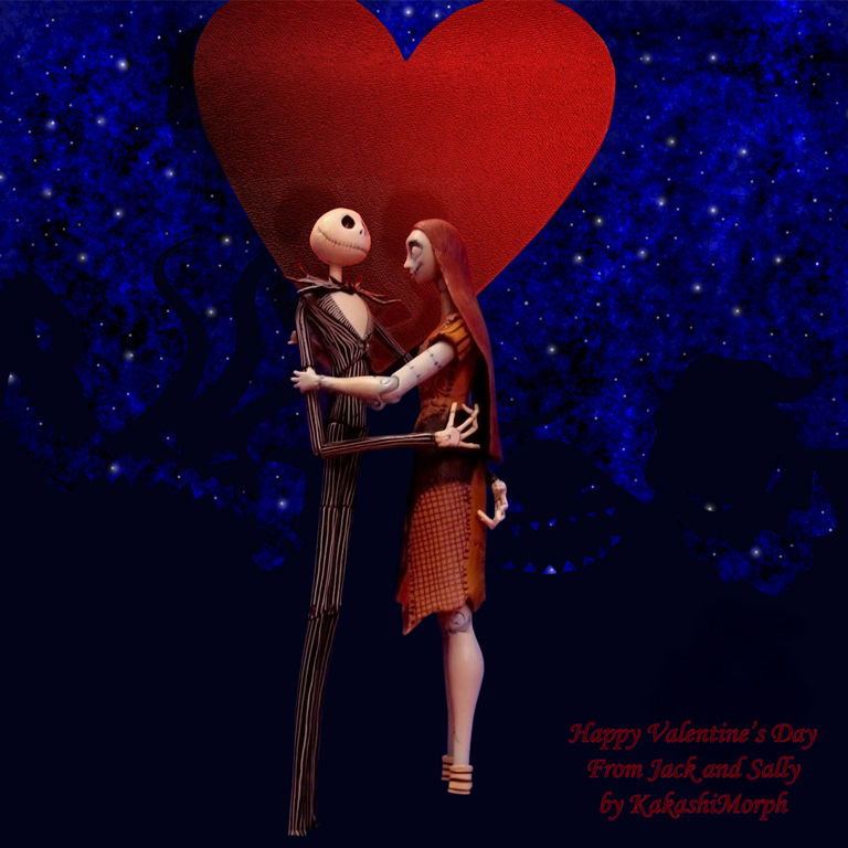 Happy V day from Jack n Sally