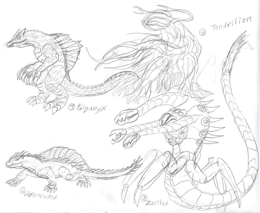 Kaiju Randomness 9 by JacobSpencerKaiju79 on DeviantArt