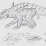 Brontosuchus Sketch 11-10-11