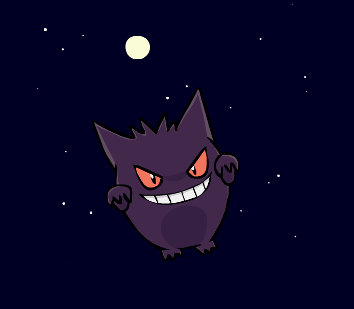 Gengar IN SPACE