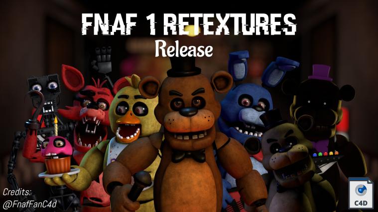 FNAF 1 Retexture Pack V3 Release by FNAF-BUSTERS on DeviantArt