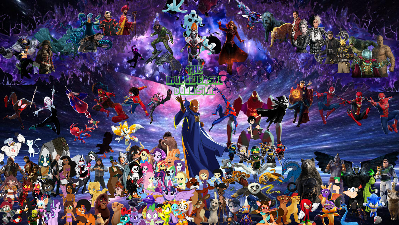 The Multiversal Collision Official Poster by WatershipFamily98 on ...