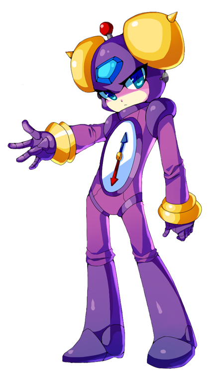 megaman-timeman being timeman by Nyaph on DeviantArt
