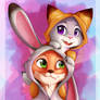 Bunny and Fox