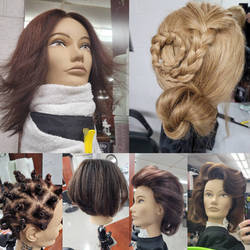 Cosmetology Mannequin Work