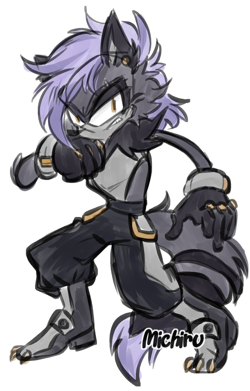 Full Body Sketch - Oc Sonic Commission OPEN