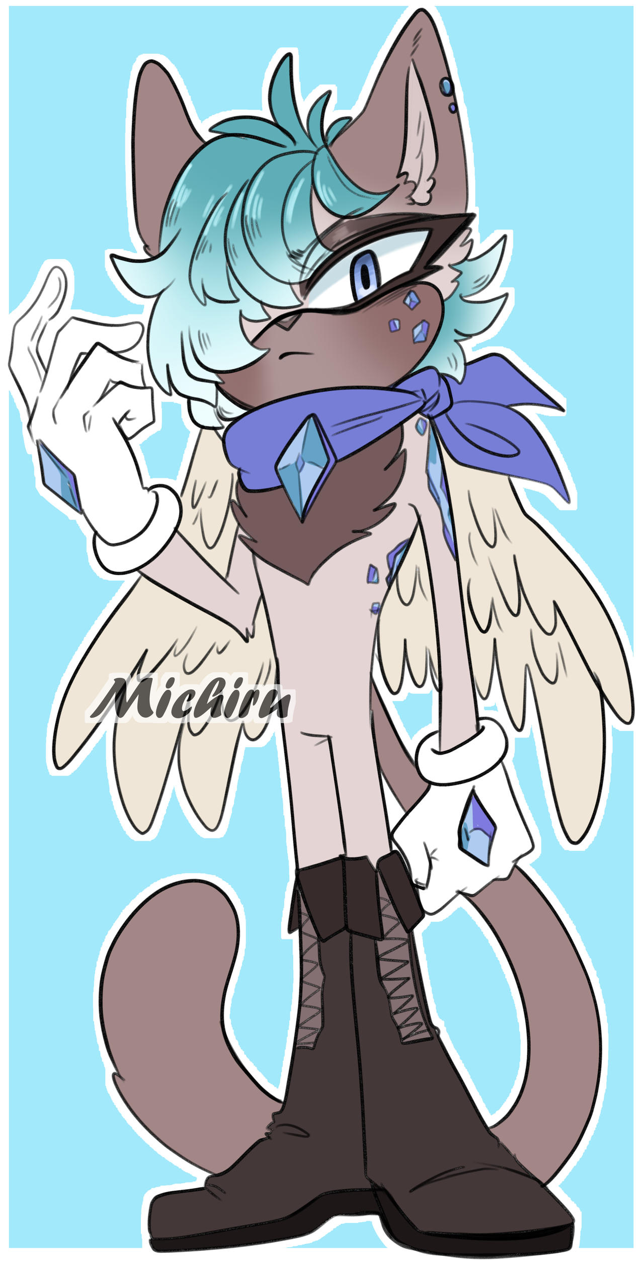 Adoptable Sonic - Siamese Crystal Corruption: Open