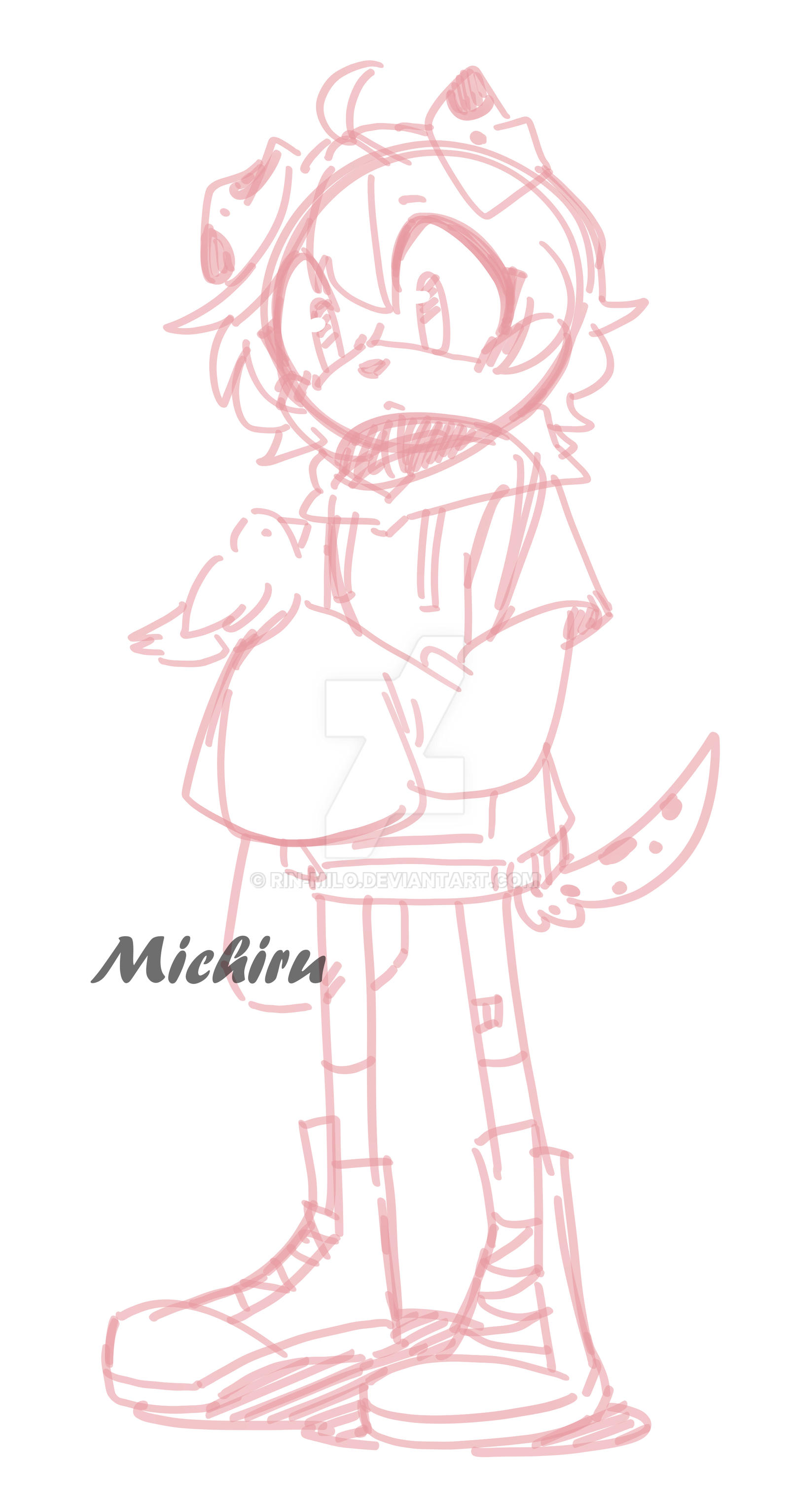 Sketch Oc Puppy Sonic