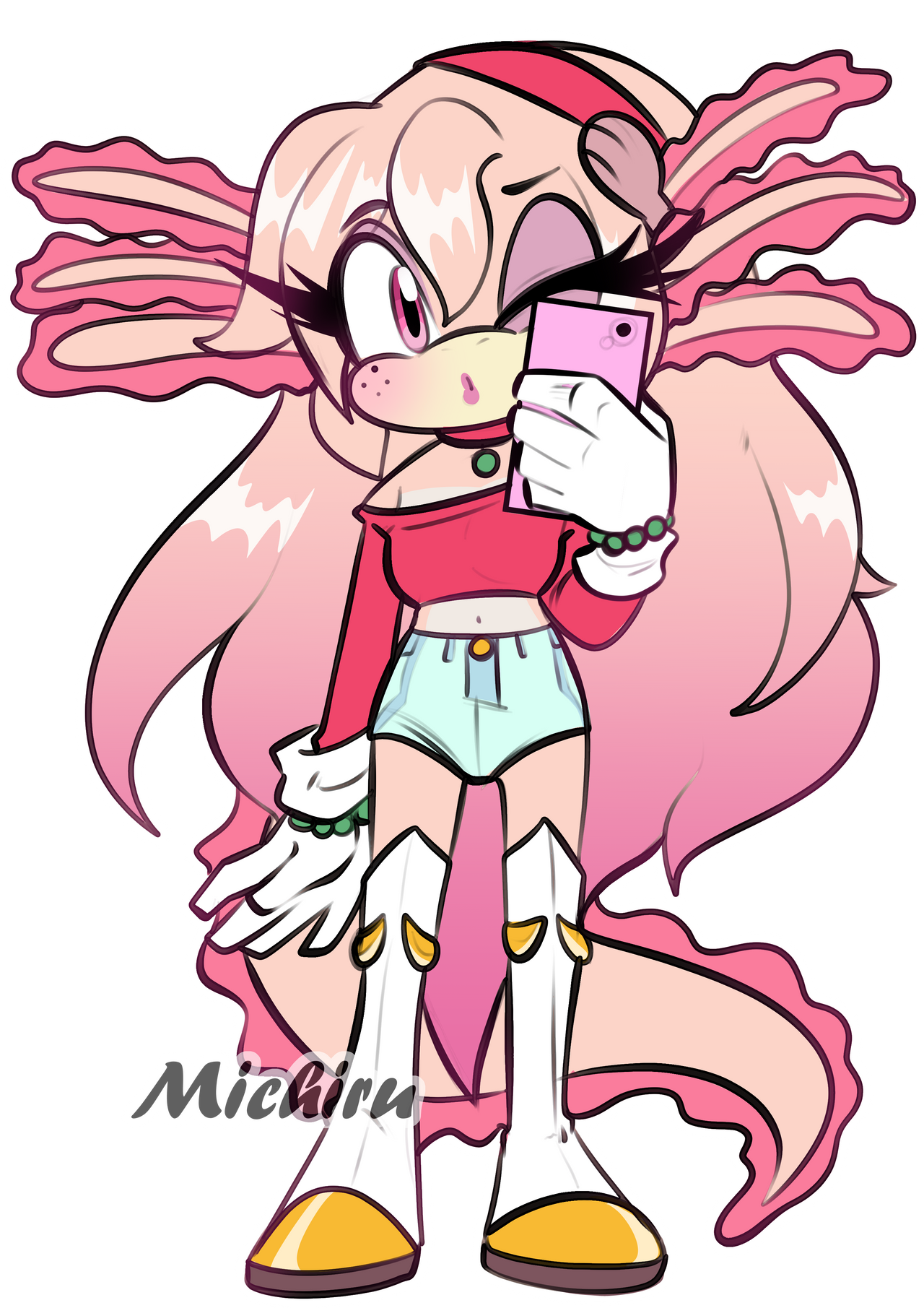 Ahonora The Axolotl