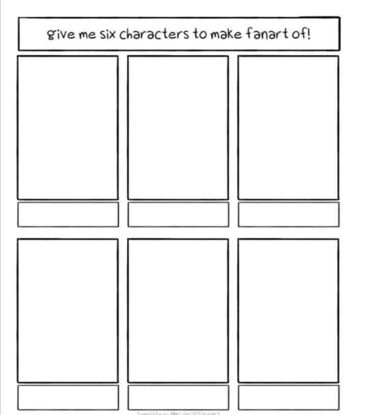 Give me 6 characters oc sonic to make fanart of!
