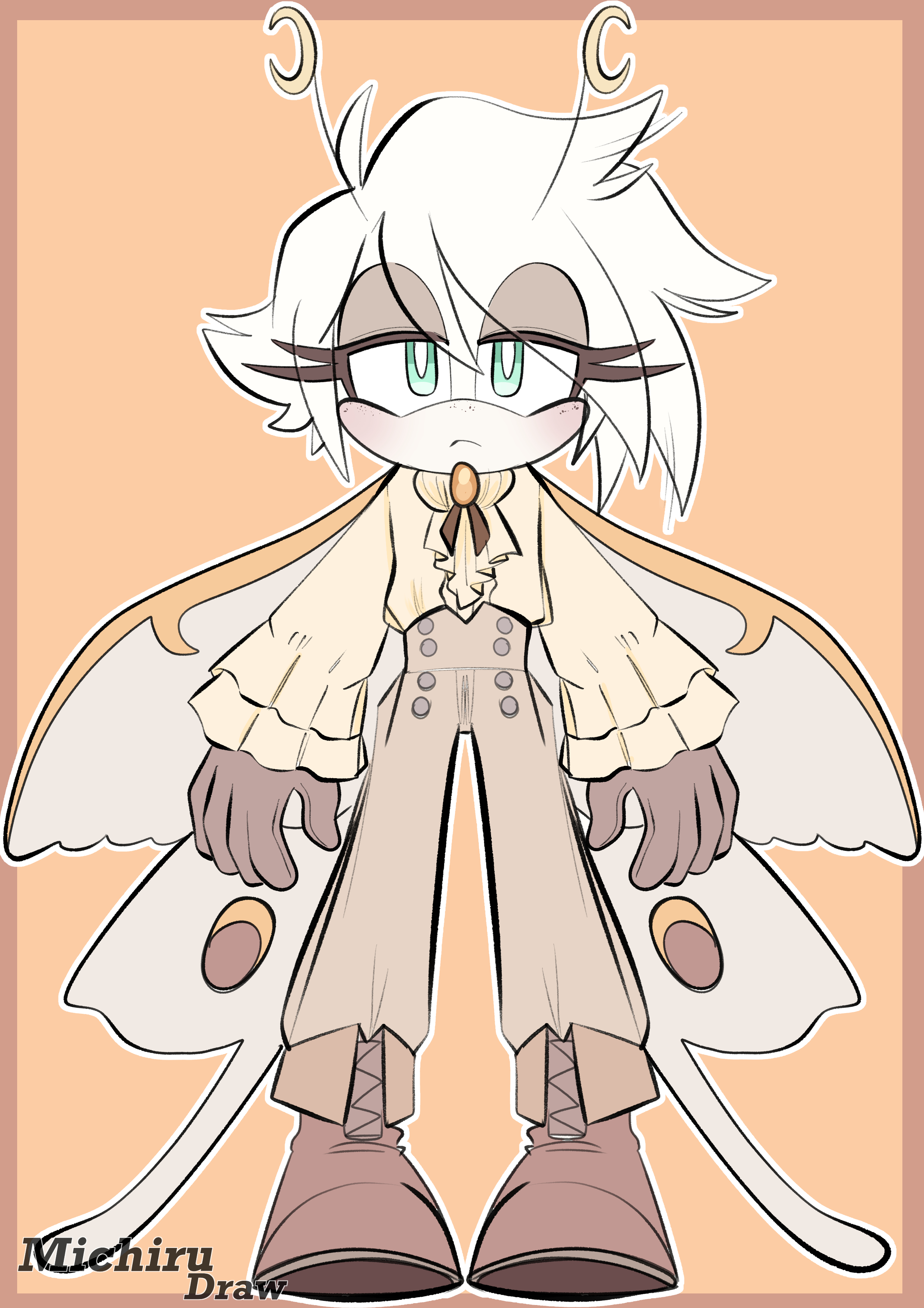 Adoptable Elegant Moth - OPEN
