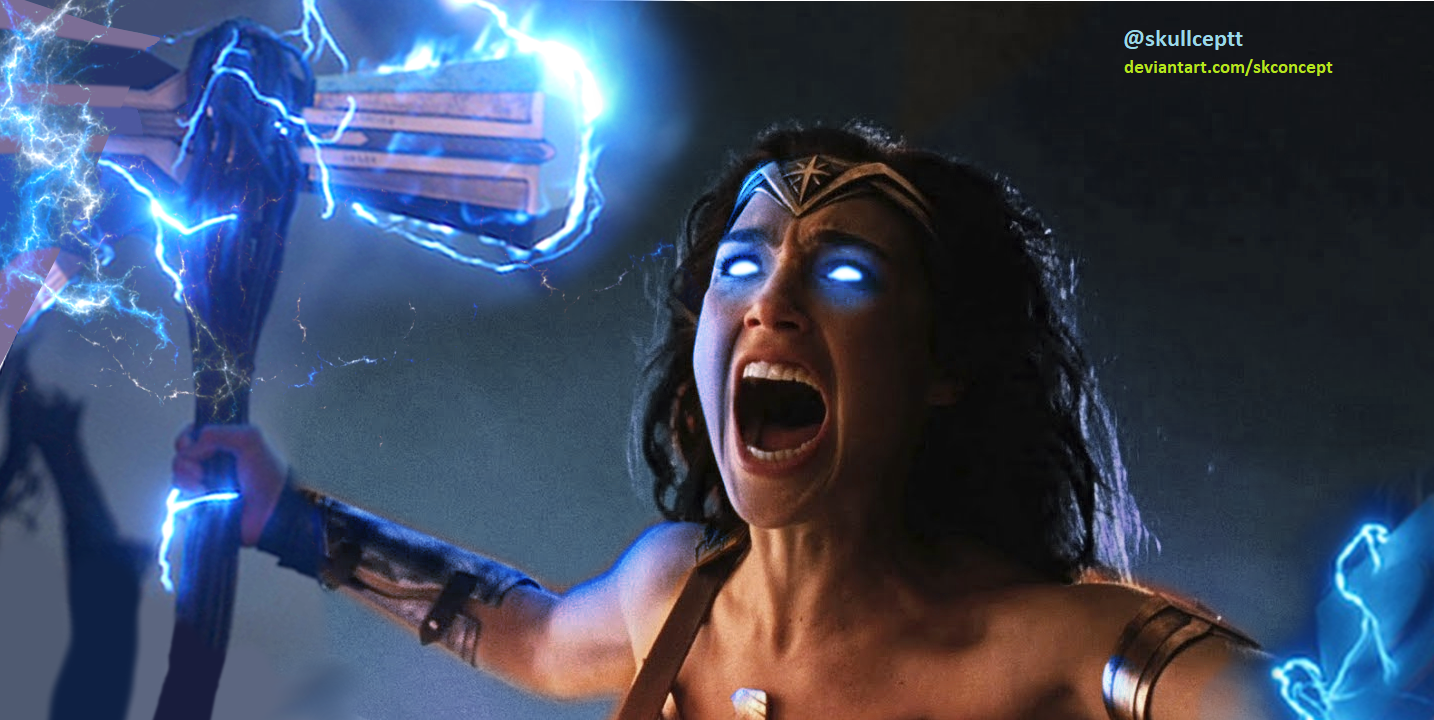 Wonder Woman Goddess of thunder 2 by skconcept on DeviantArt