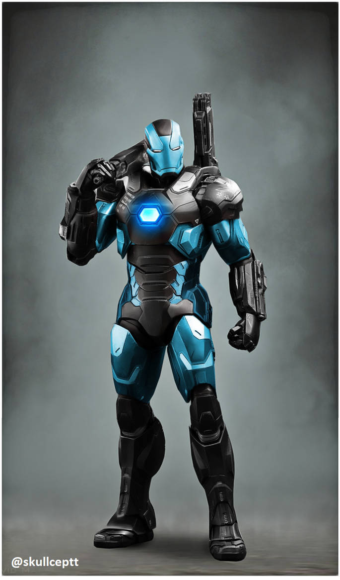 War Machine - Marvel vs Capcom armor by skconcept on DeviantArt