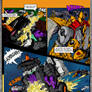 G1 Dinobots vs Trypticon comic page