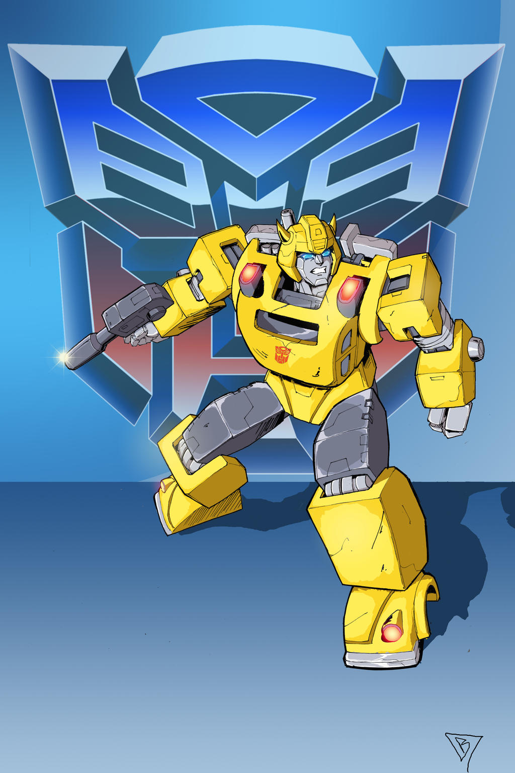 Bumblebee Inverted Colors
