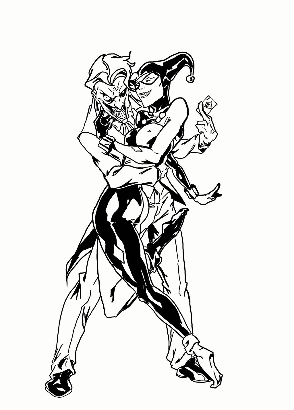 Joker And Harley Inks