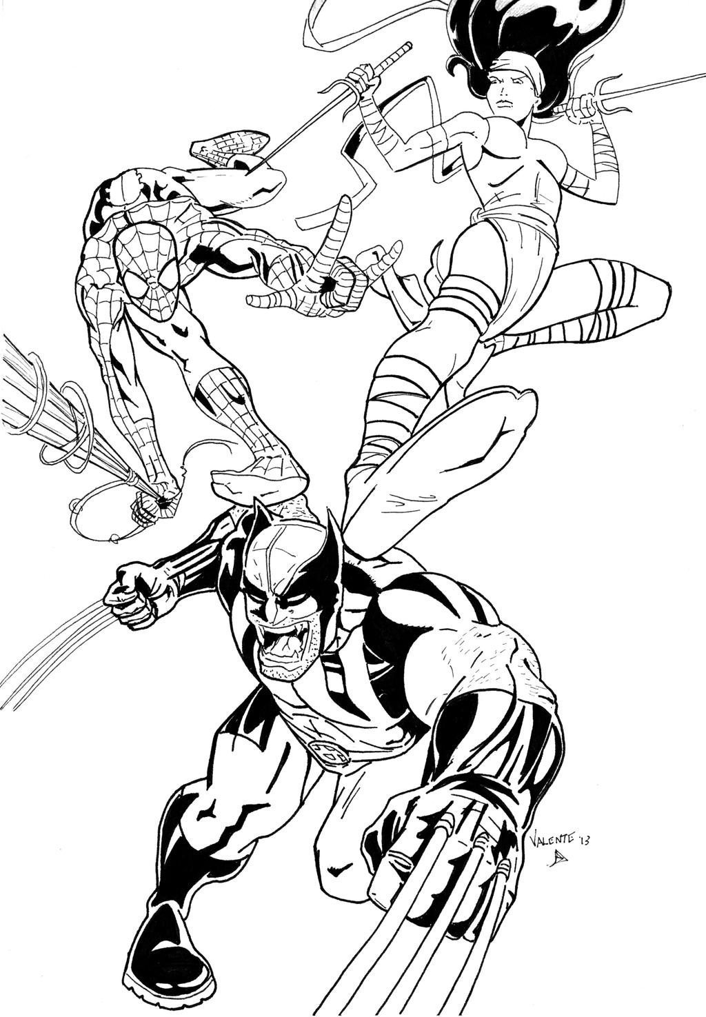 Savage Wolverine Inks