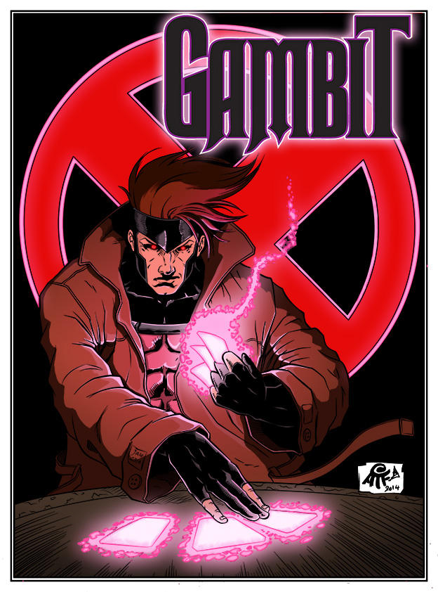 Gambit Signature Color Gambit By Atf180 Colors Low Res by BDixonarts on DeviantArt