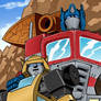 Optimus And Bumblebee Colors Done Low Res