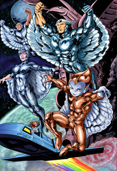 Silverhawks Colors Done