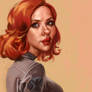 Black widow sketch