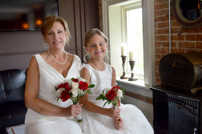 Bride and Her Granddaughter