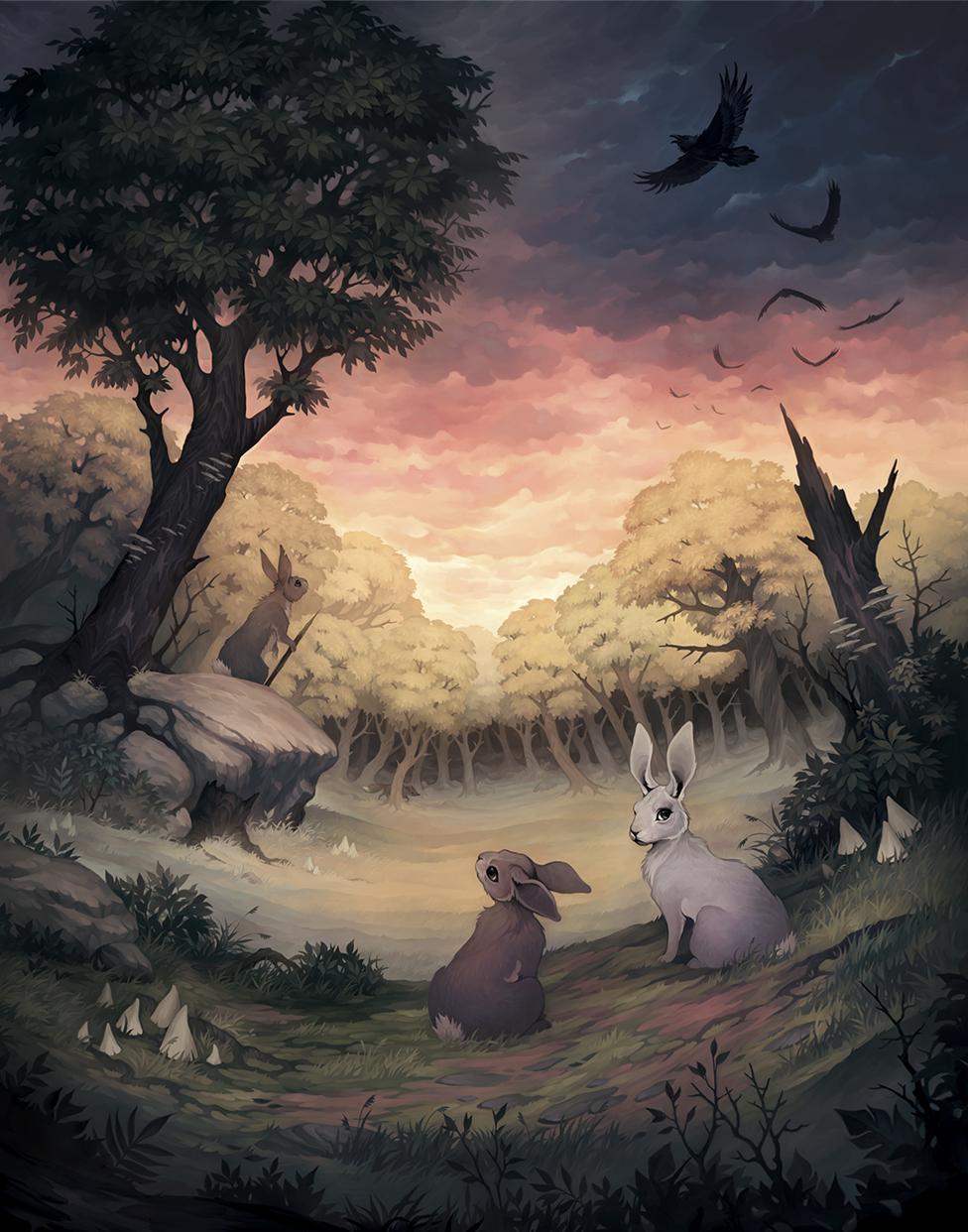 Bunnies and Burrows - cover art