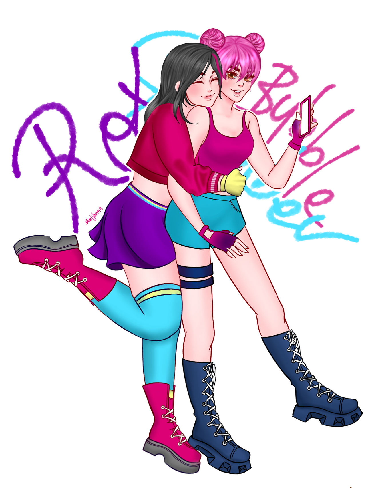 Rox and Bubble Bomber of Fortnite by steljhane on DeviantArt